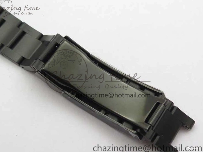 PVD 1:1 Noob Bracelet V10.5 Black PVD RED on SINGLE Dial Edition Submariner A2836 BLAKEN Best 0220